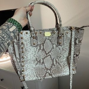 Michael Kors Snake Skin bag/tote